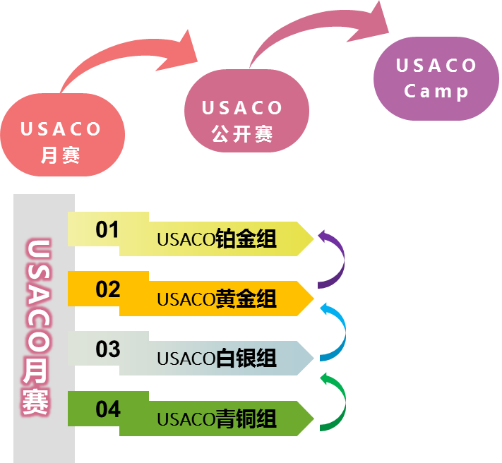 USACO竞赛-美国计算机奥林匹克竞赛